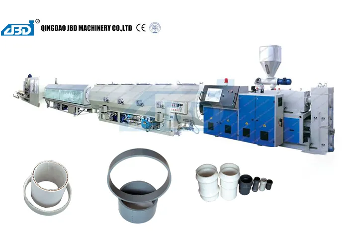 PVC/UPVC/CPVC plastpípuframleiðslulína